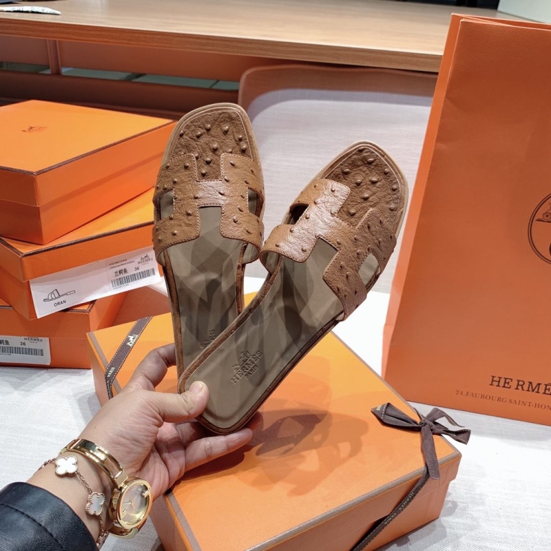 Hermes Slippers